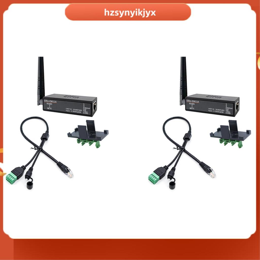 hzsynyikjyx2X Serial Port RS485 ไปยังอุปกรณ์ Server Module Converter -EW11A-0 Modbus Protocol Data T