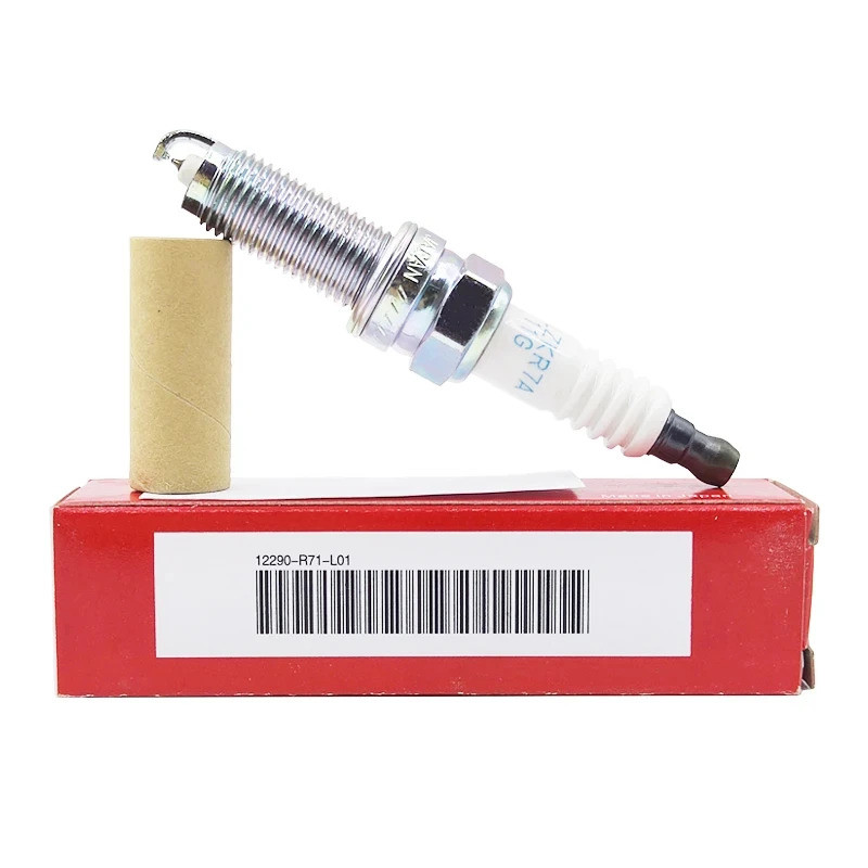 4/6PCS 12290-R71-L01 DILZKR7A11G Dual Iridium Spark Plug สําหรับ Honda Accord Odyssey Pilot Acura 3.
