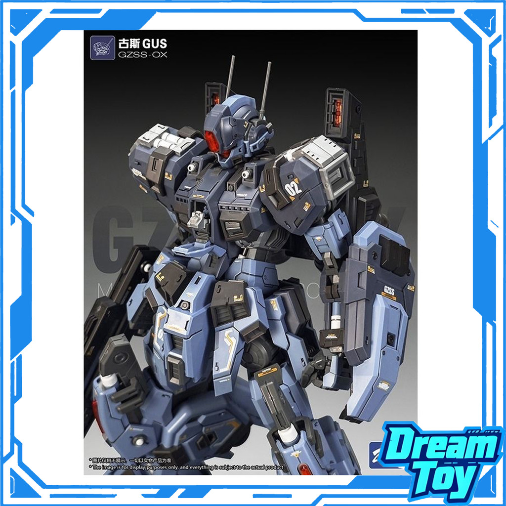 ZZA รุ่น GUS 1/100 GZSS-OX Full Mechanical Mecha Kit | โมเดลประกอบรายละเอียดสูงพร้อมอาวุธแบบถอดเปลี่