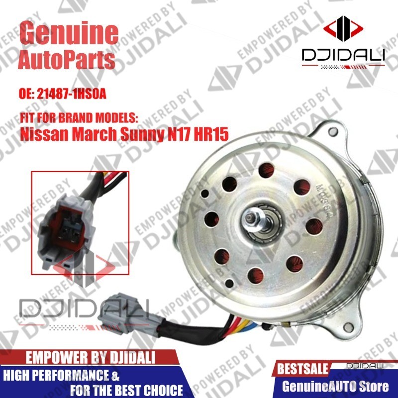 รถไฟฟ้าพัดลมหม้อน้ํามอเตอร์สําหรับ march sunny n17 hr15 21487-1hs0a 21487-1hc0b