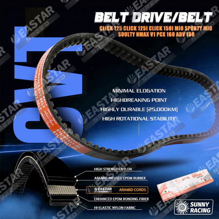 สายพาน PCX160, ADV160 ได้ทุกรุ่นปี ศูนย์ (รับประกันเบิกศูนย์ ) 23100-K1Z-J11 สายพาน PCX160