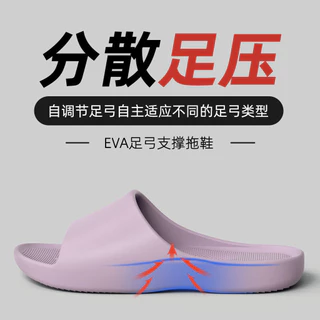 Arch Support รองเท้าแตะสําหรับเท้าแบนลื่นห้องน้ําในร่ม Comfort Foot Care