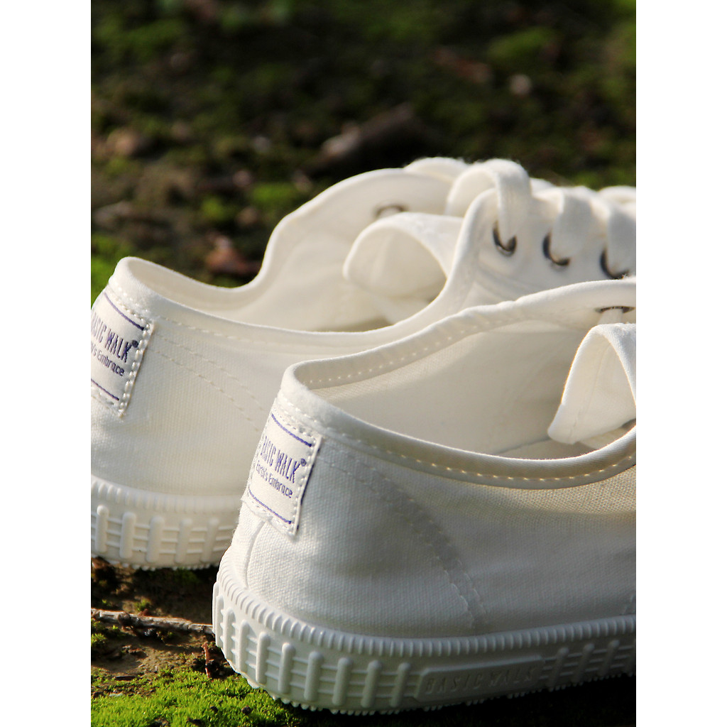 2025 สินค้าใหม่ Simple Clumsy Park/Ladies Zen Art Canvas Shoes/, Born for the Comfort of the Soul, S