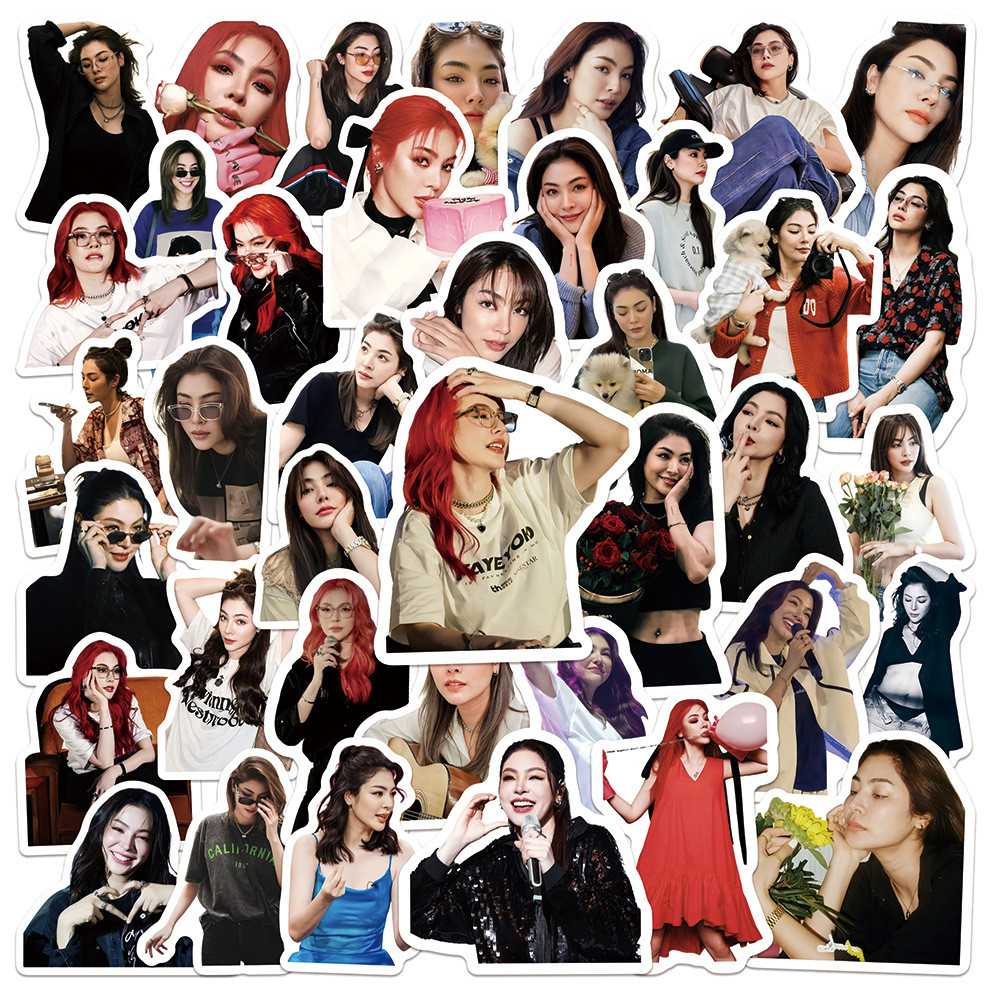 58 Faye สติกเกอร์เดี่ยว Taixing Taixing ถ้วยน้ําตกแต่ง Love บรรจุเปล่าอุปกรณ์ต่อพ่วงสติกเกอร์ pvc น่