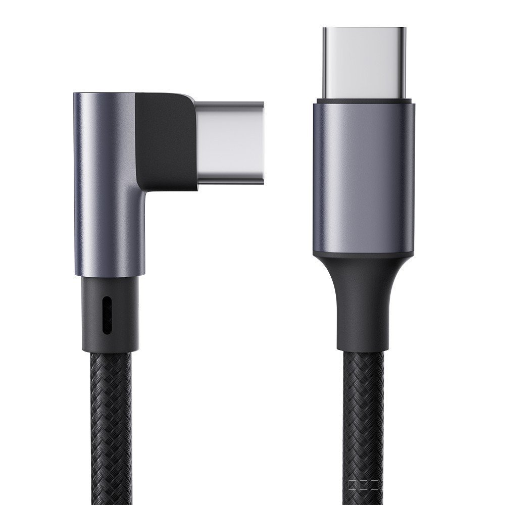 สายข้อศอกเกมมือถือ สายเคเบิลข้อมูล PD 60W100W C ถึง CType-c ถึง Type-c เกม Fast CHARGING Flash สายชา