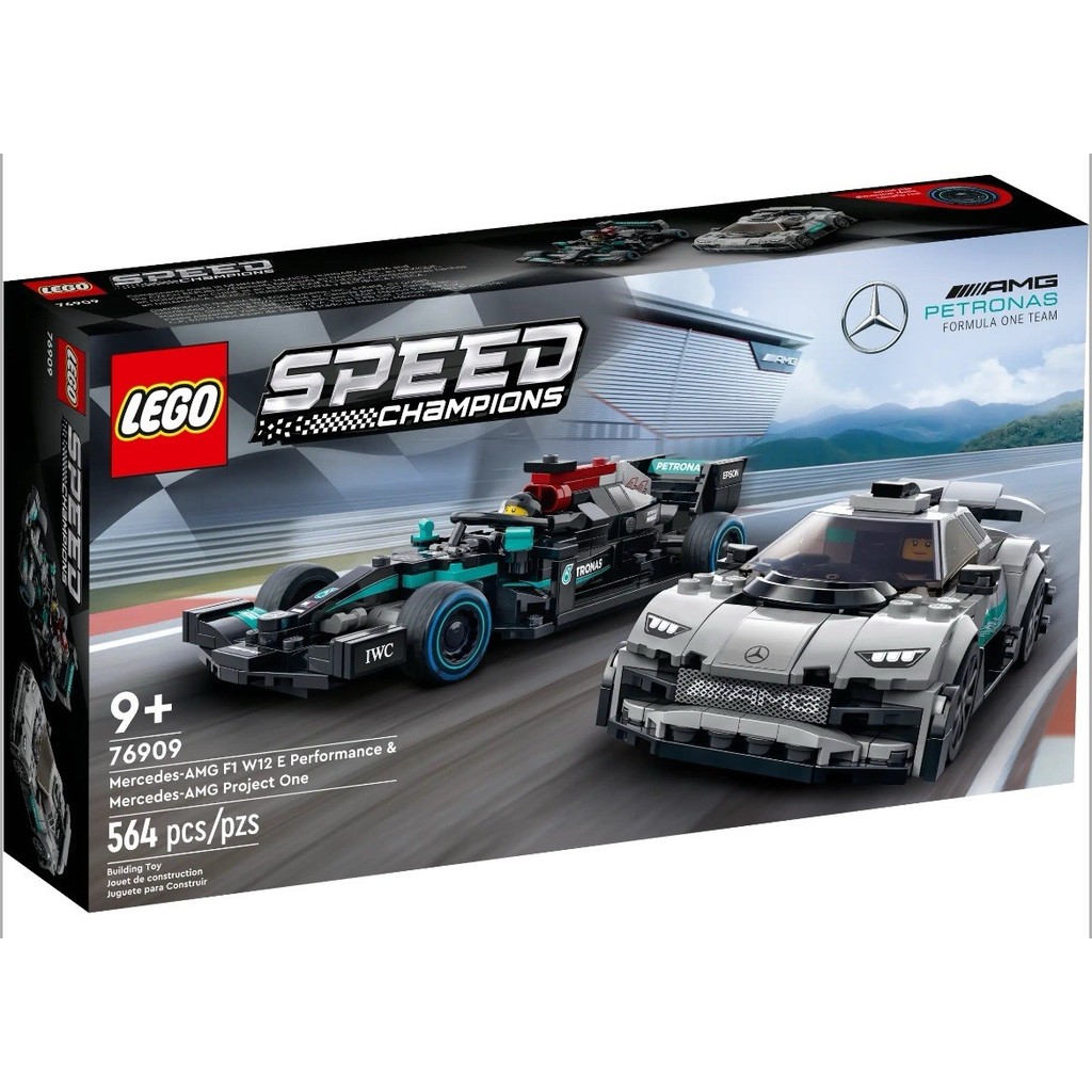 76909 LEGO Speed Champions Mercedes-AMG F1 W12 E Performance & Mercedes-AMG