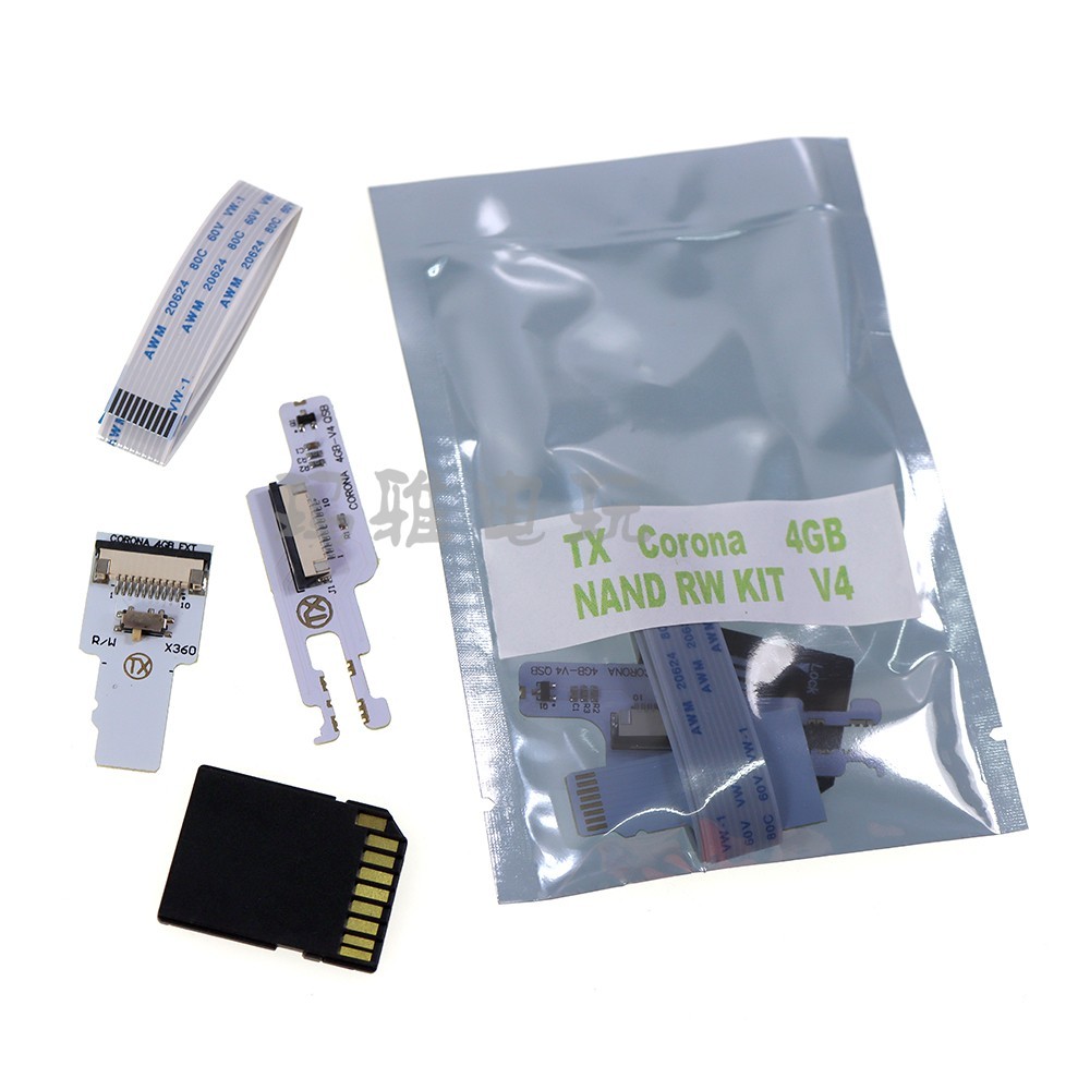 เครื่องอ่านการ์ด XBOX360 XECUTER TX Corona 4GB NAND RW KIT V4 เครื่องอ่านการ์ดโฮสต์
