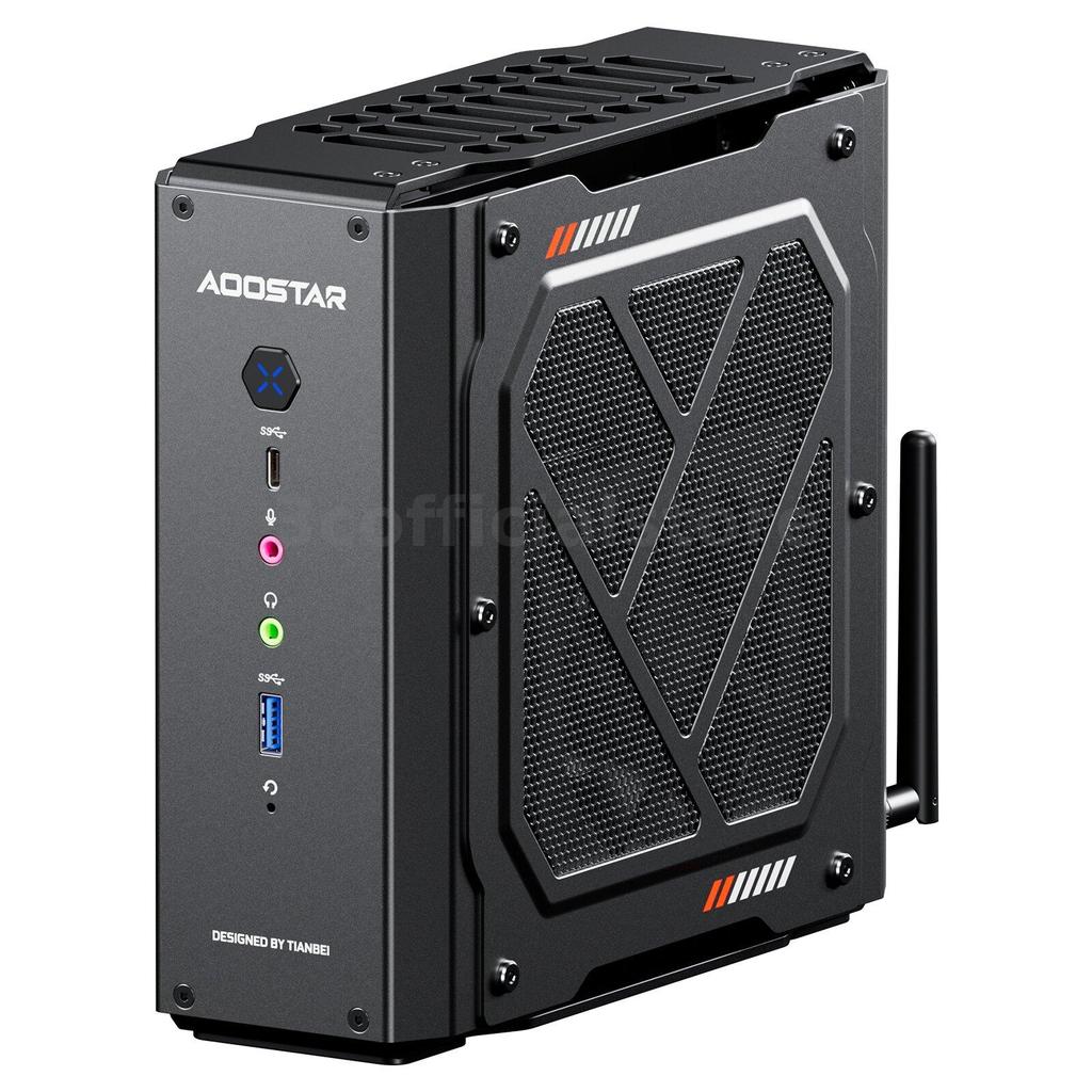AOOSTAR GODY Mini PC AMD Ryzen 9 7940HX 16 Core Radeon RX 7600XT 8GB 32GB DDR5 1TB SSD WiFi 7 Window