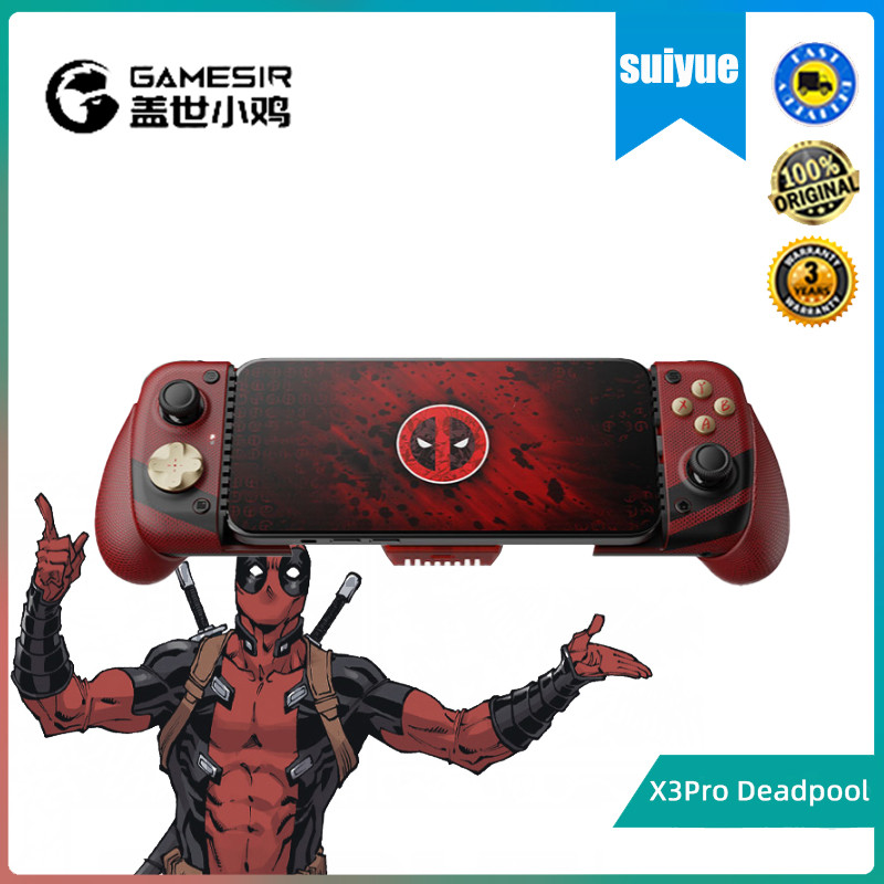 GAMESIR X3Pro Deadpool Marvel Limited Edition Cooling Gaming Controller