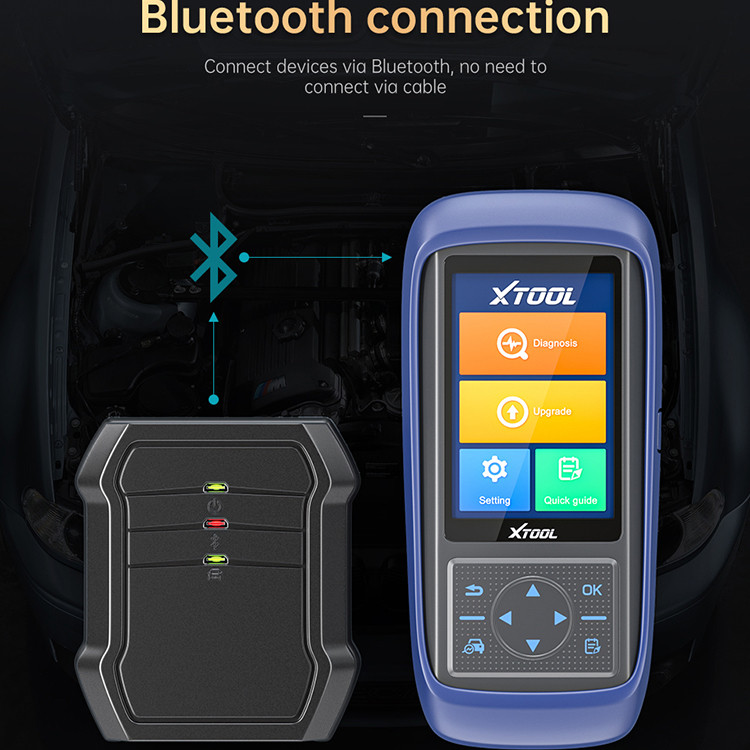 Langren XTOOL เครื่องตรวจจับรถยนต์ obd Fault Diagnostic Instrument A30pro การค้าต่างประเทศเวอร์ชันภา