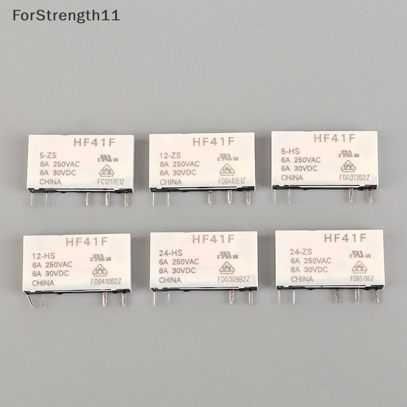 FO HF41F-24-ZS HF41F-12-ZS HF41F-5-ZS HF41F-5-HS HF41F-12-HS HF41F-24-HS รีเลย์อุตสาหกรรม Subminiatu