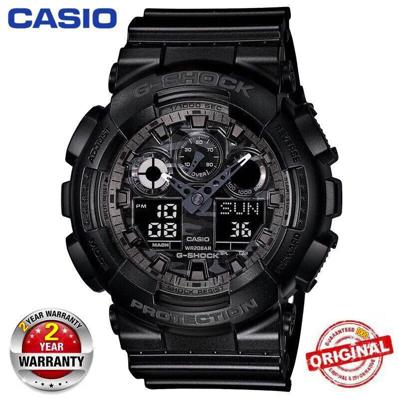 2026 ของแท้ 100% Original Casio Gshock GA110 GA100 16 สีผู้ชายผู้หญิงนาฬิกา