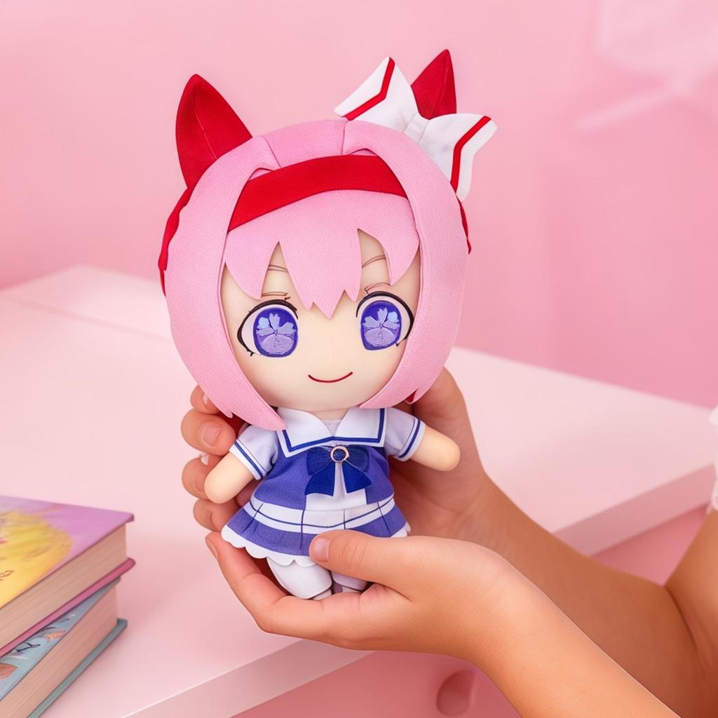 Uma Musume สวย Derby Haru Urara ของเล่นตุ๊กตา Cartooon ตัวอักษร Umamusume Haru Urara ตุ๊กตา Plush สํ