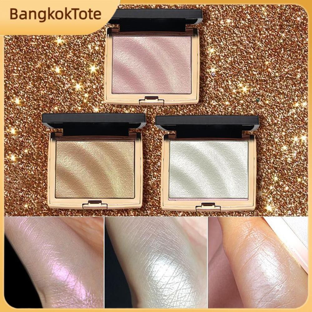 【จัดส่งในพื้นที่】 HOJO Face Powder Palette Shimmer Highlighter Body Glitter Illumination Facial Bron