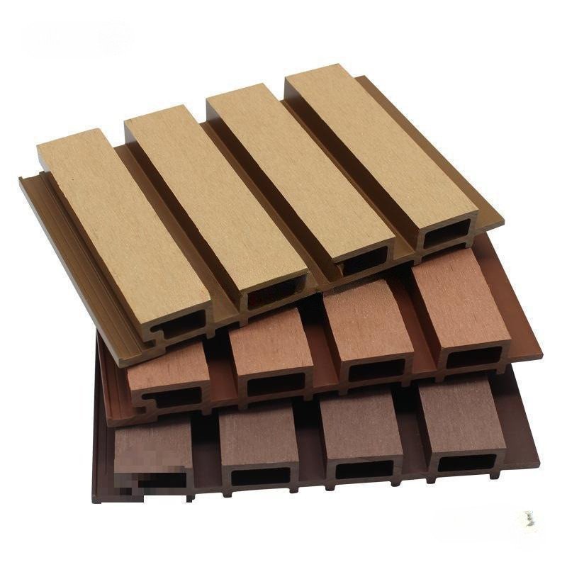 WPC Great Wall Board Aitaibao ไม้พลาสติก Co-Squeezed ครีมกันแดด Grille รุ่นที่สอง Courtyard รั้วสารก