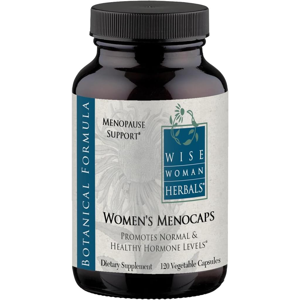 Wise Woman Herbals Womens Menopas Non-GMO Herbal Blend for Menopause Support, Hot Flashes, Night Swe