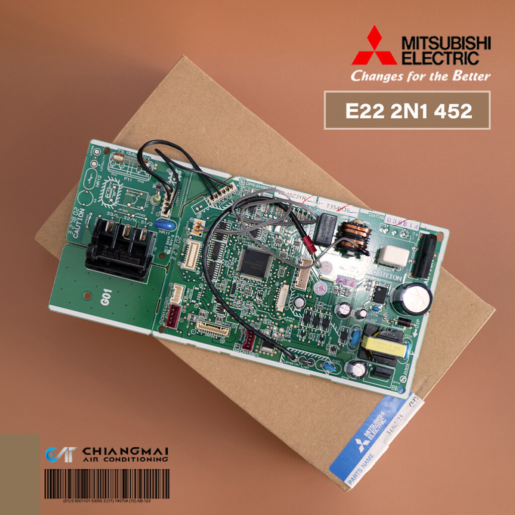 E222N1452 (ใช้แทน E2289F452) แผงวงจรแอร์ Mitsubishi Electric แผงบอร์ดคอยล์เย็น แอร์มิตซูบิชิ รุ่น MSY-GR18VF-TH1