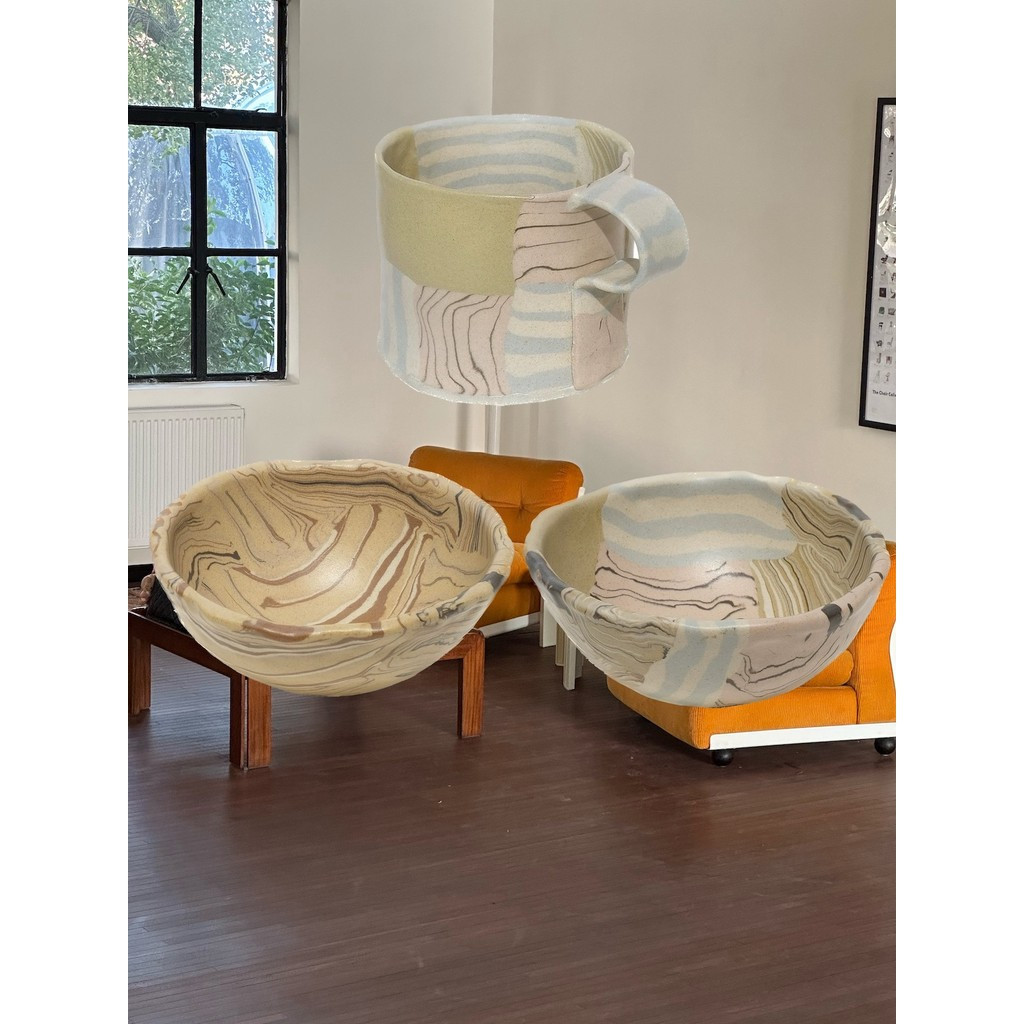 .EDITER 韩国 POLLYGARDEN กระดาษ手工马克 Cup สีแดงถ้วยกาแฟ