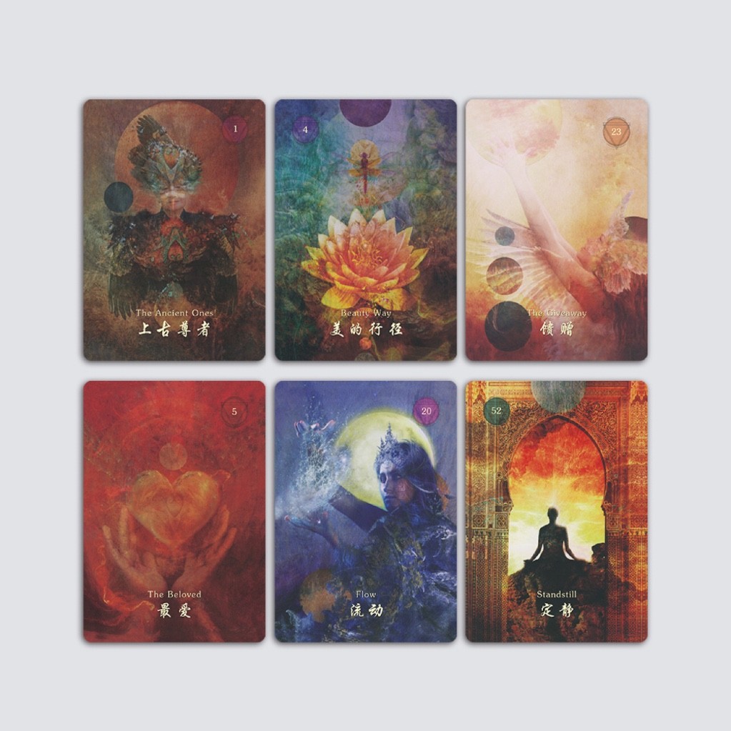 ** เวอร์ชั่นแนะนําภาษาจีน [Lilith] mystical shaman Oracle Card mystical shaman Oracle Card