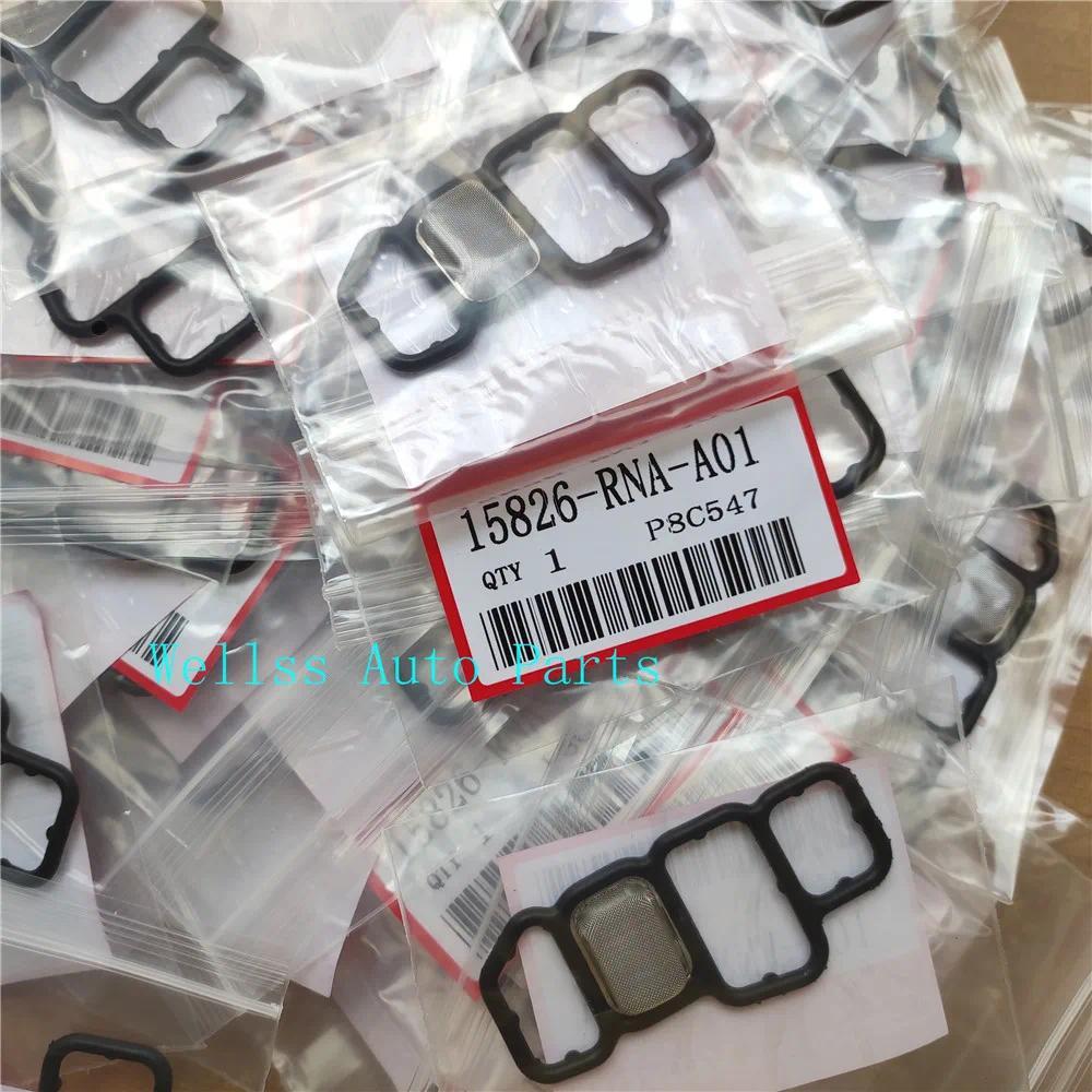 55pcs Spool วาล์วกรองปะเก็น 15826-RNA-A01 เหมาะสําหรับ Honda Civic 2006-2014 Accord ปะเก็นกรอง 15826