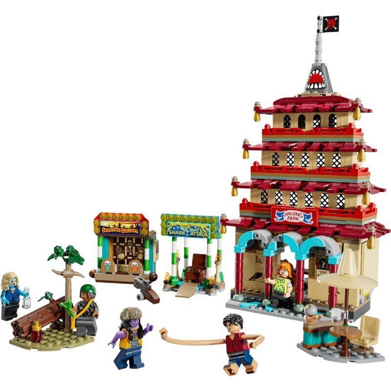 บล็อกตัวต่อ 75638 ประกอบของเล่น One Piece Paradise Battle One Piece ใช้งานร่วมกับ Lego Boy Quest Dra