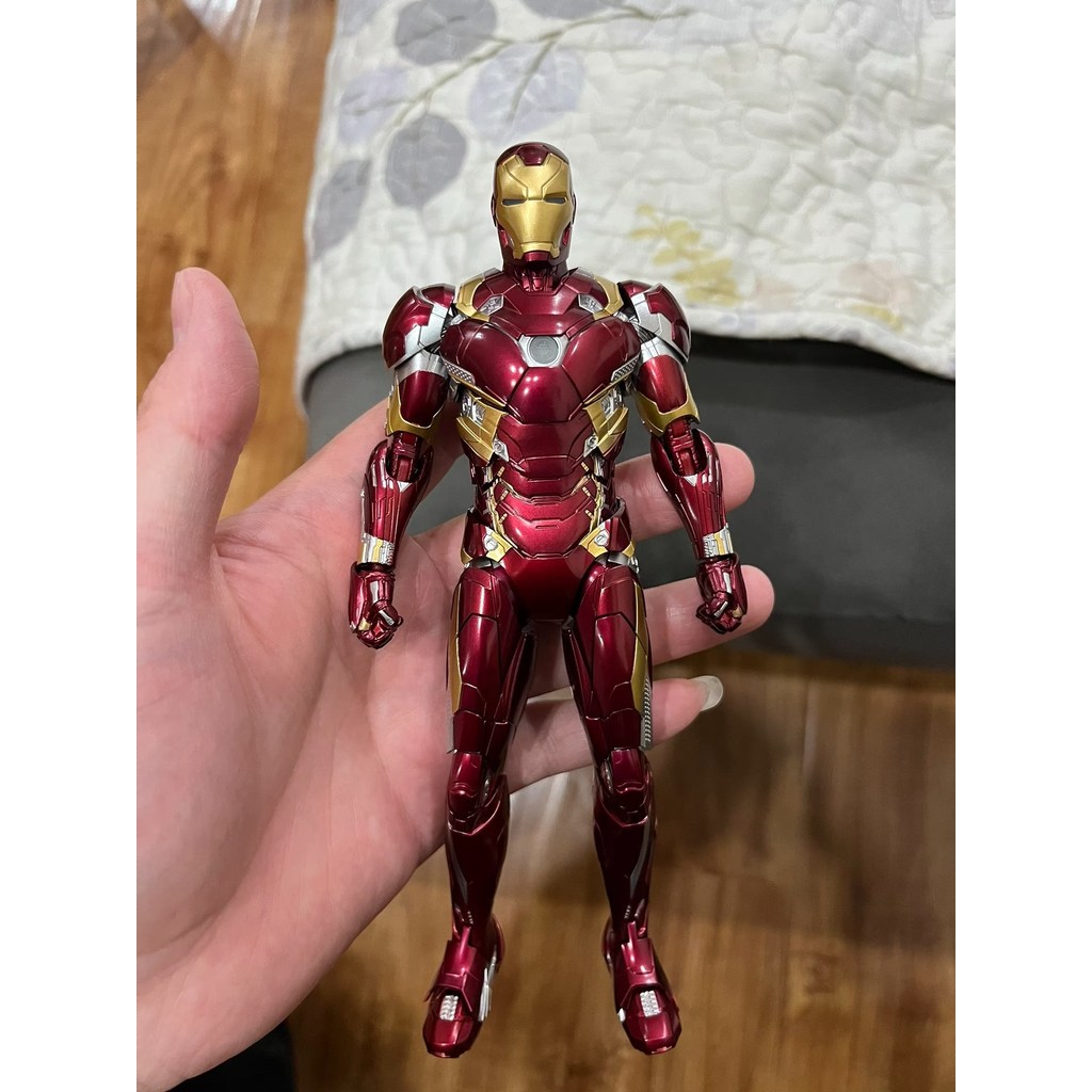 Threezero 3A DLX Iron Man MK46 สินค้าสําเร็จรูปโลหะผสม