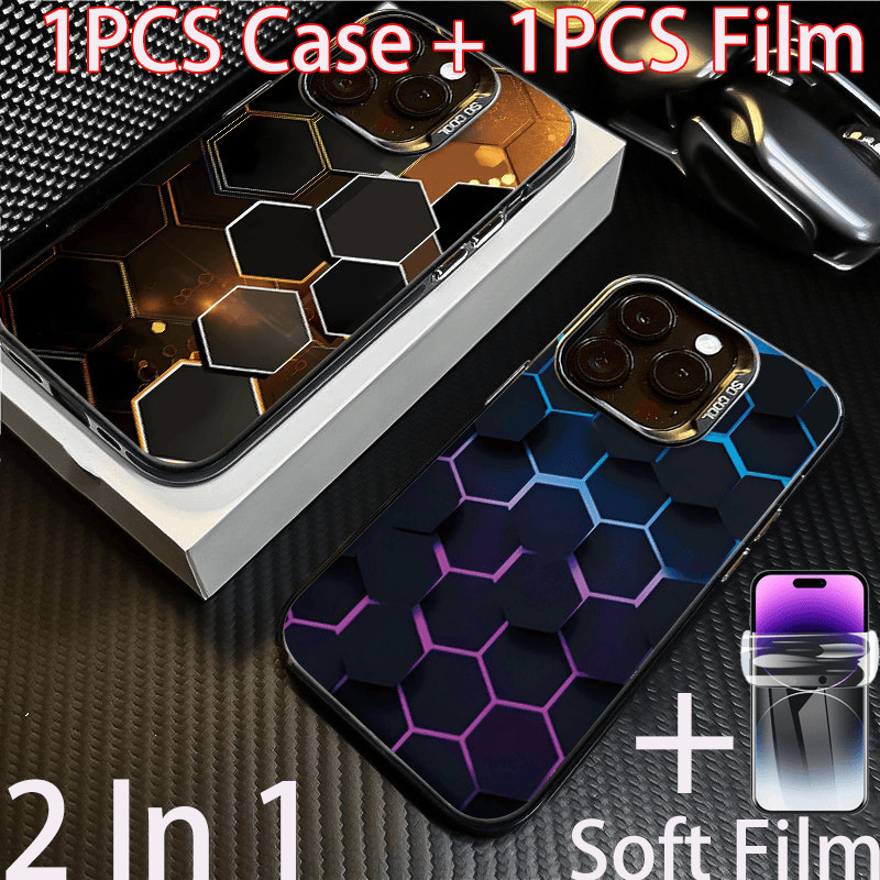 Cool Honeycomb Design Casing Honor 400 Smart 200 Pro 200 400 Lite X7C X7D 90 Pro 60 80 50 SE Pro 5G 