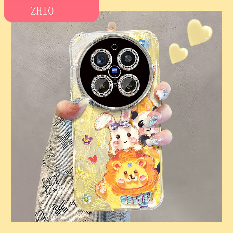 [888]🔥มาพร้อมกับการป้องกันเลนส์🔥เหมาะสําหรับ Vivo  X90 X100 X200 pro X200fe  V23 V25pro V27 V40  เคส