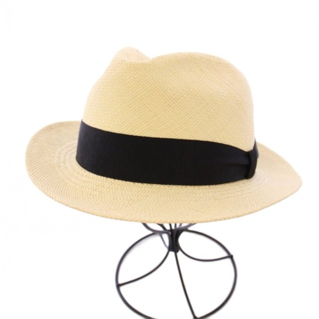 CA4LA Hat beige Light black Direct from Japan Secondhand