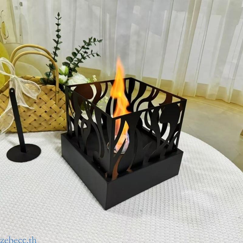 Zebecc โลหะแอลกอฮอล์เตาผิงพลังงานที่มีประสิทธิภาพเครื่องทําความร้อนห้องร่วมสมัยเตาผิงความร้อนในร่มปร