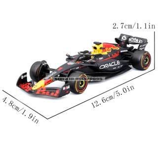 Bburago 1:43 รุ่นใหม่ล่าสุด 2025 F1 Red Bull RB21 #1 Verstappen #22 Yuki Tsunoda Alloy Die Cast Model Toy โมเดลรถสะสม