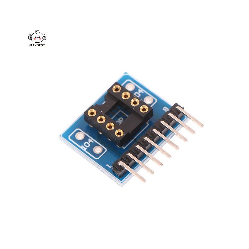 {maybest} Single-row ZIP SIP8 Paage แปลงเป็น Dual-row DIP8 Soet NJM5532 4558 4560 4580 4565 2114L HI