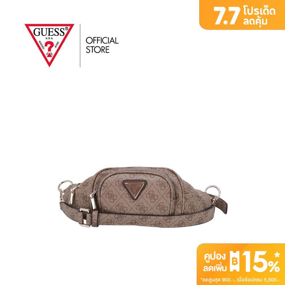 กระเป๋า GUESS รุ่น  HB9211080  LATONA BELT BAG  สีน้ำตาล