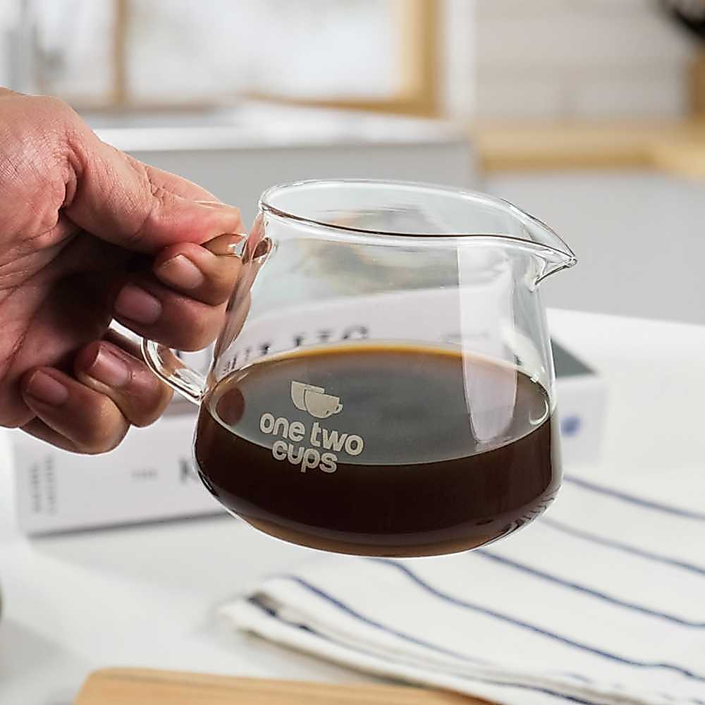 CPTBLISTR Coffee Server V60 Drip Pour Borosilicate Glass - AI101