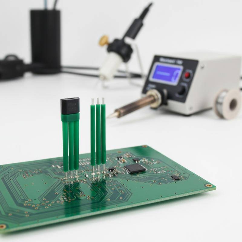 VHDD 615HA แรงดันสูงทน Bipolar Hall Effect Sensor 3-Pin Hall องค์ประกอบสําหรับมอเตอร์ขนาดเล็กการตรวจ