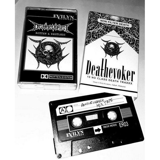 (มือสอง) DEATHEVOKER เทป CASSETTE Rotten & Restless
