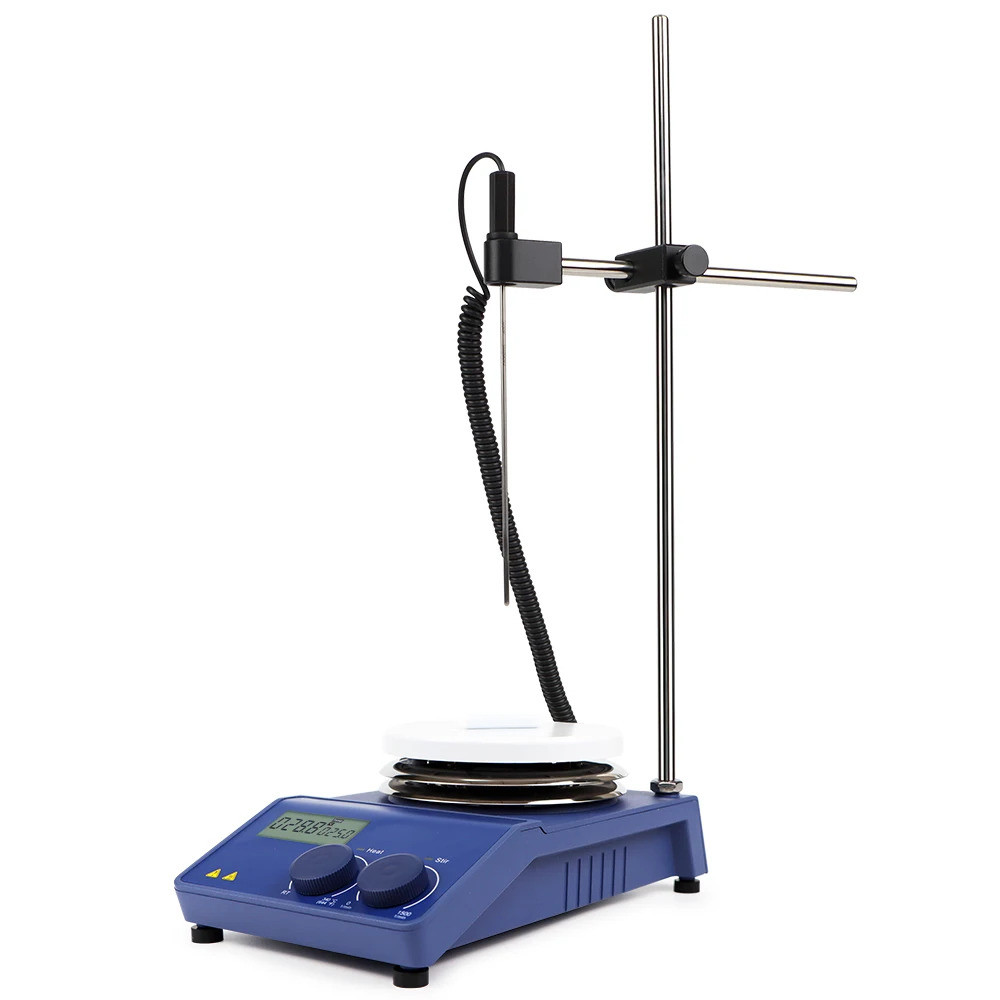 ของแท้ใหม่ห้องปฏิบัติการ Hotplates Magnetic Stirrer Hot Plate with Stirrer LED Digital Heating Magne