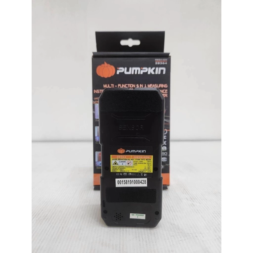 PUMPKIN เครื่องสแกนผนังและวัดระยะเลเซอร์ 40 เมตร รุ่น 28364 / MWD4-40M thumbnail 7