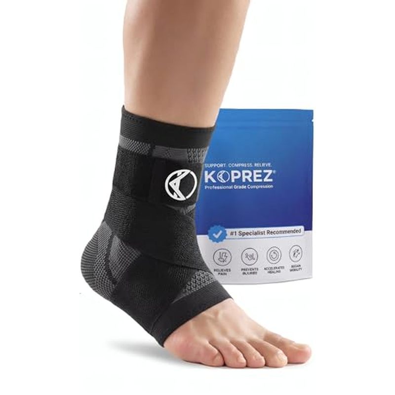 Koprez Plantar Fasciitis Sleeve - Plantar Fasciitis Relief, Plantar Fasciitis Socks, Ankle Compressi