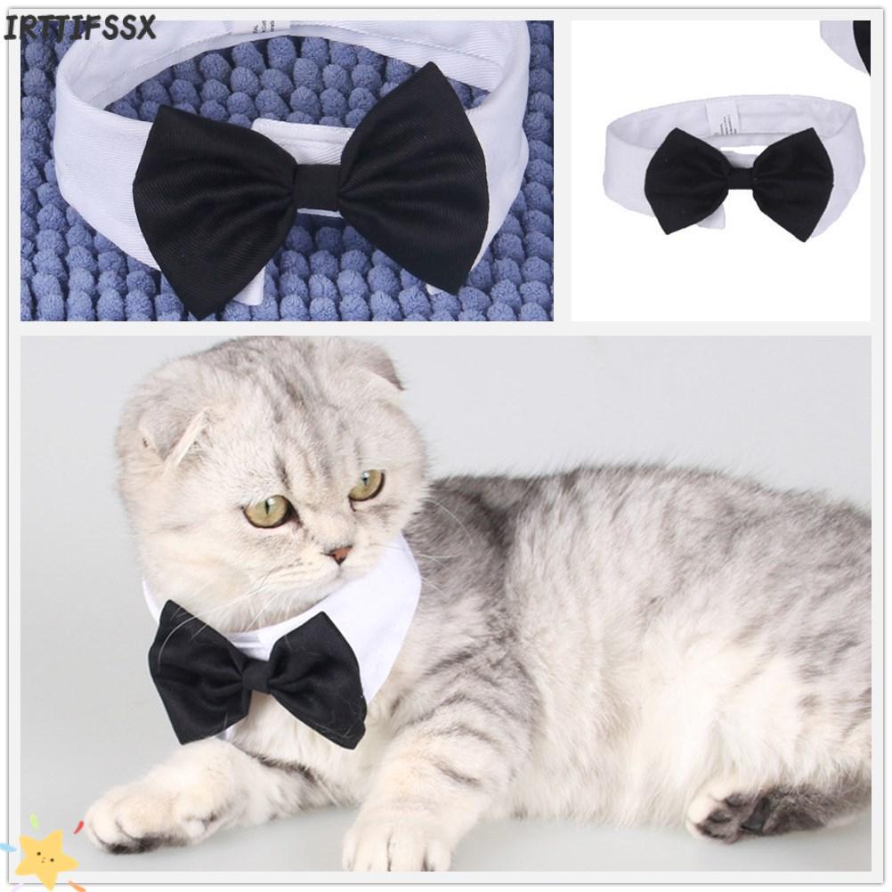 IRTJIFSSX Cat Tuxedo Collar Birthday Party Puppy Weddings Pet Official Tuxedo