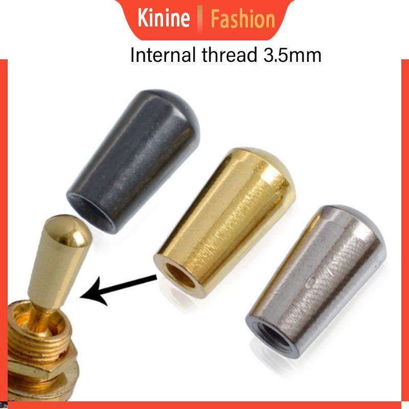 KIN Guitar Toggle Switch Selector Part 3 Way Toggle Tip Knob Switch Tip