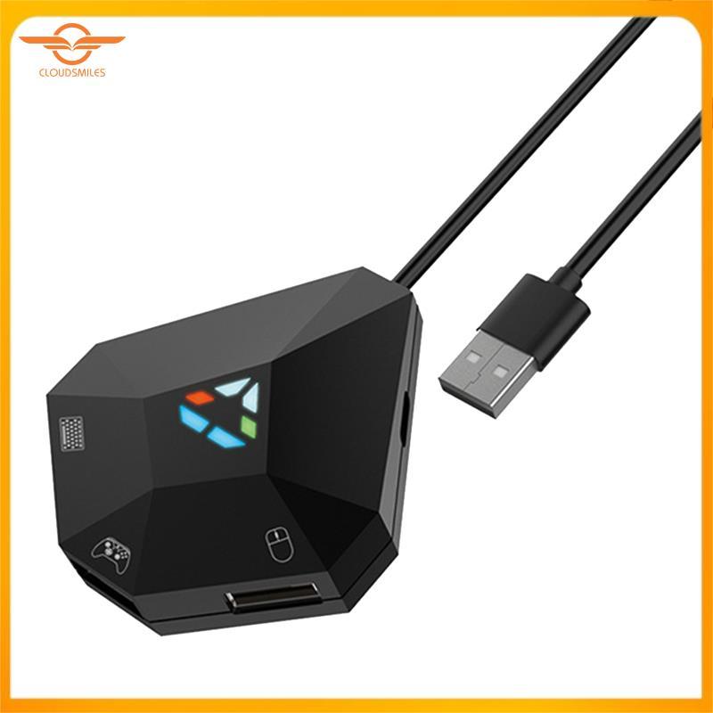 [CloudsMiles] ตัวแปลงเมาส์คีย์บอร์ด USB สําหรับ Xbox360 หนึ่งอัน