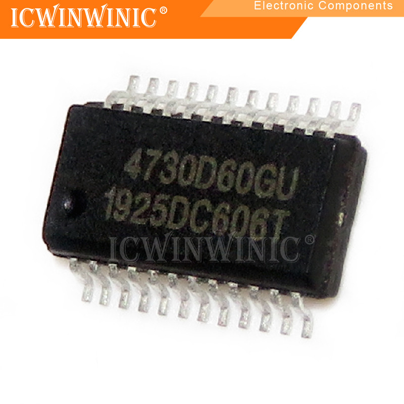 5 ชิ้น SI4730D60GU SI4730-D60-GU 4730D60GU SSOP-24 IC วงจรรวม