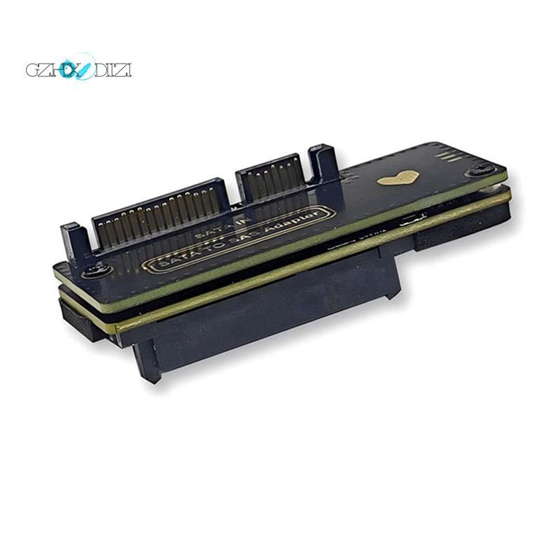 GzhxdiiziSATA to SAS HDD Adapter Card 6Gbps SATA 3.0 22Pin to SAS 29Pin การ์ดขยายสําหรับ SAS 2.5/3.5