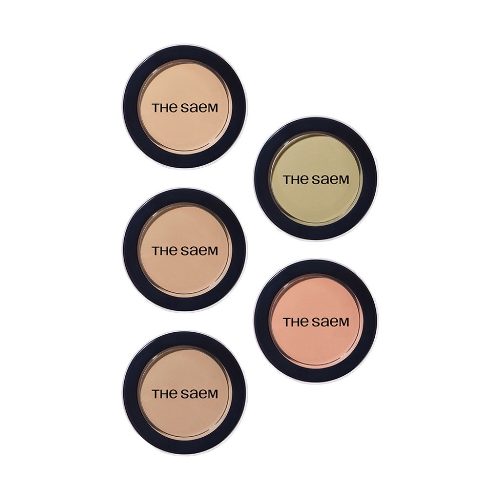 [the saem] Cover Perfection Pot CONCEALER, 5 สี / คอนซีลเลอร์เกาหลี / Flawless Coverage / ของแท้ 100