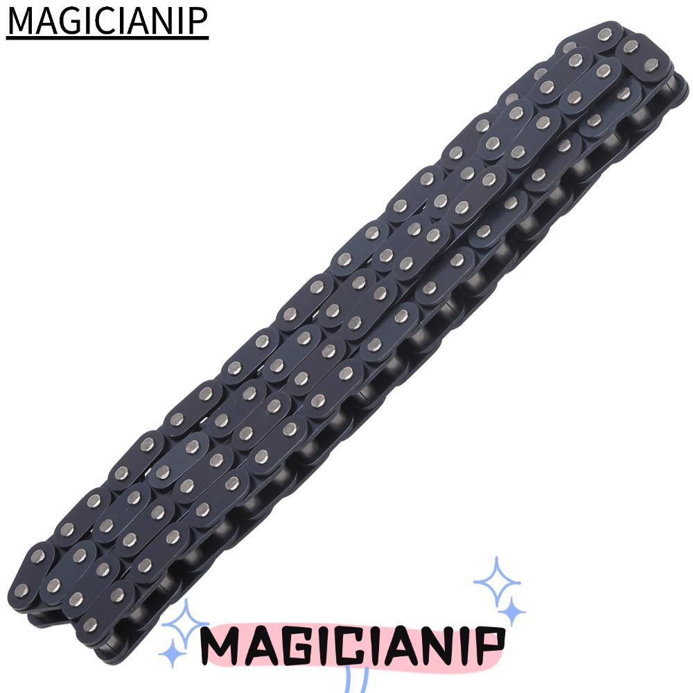 MAGICIANIP T8F โซ่, เหล็ก 96 Links Mini Dirt Bike Chain, ทนทานเปลี่ยนส่วนมอเตอร์สีดําเฟืองโซ่ Mini D
