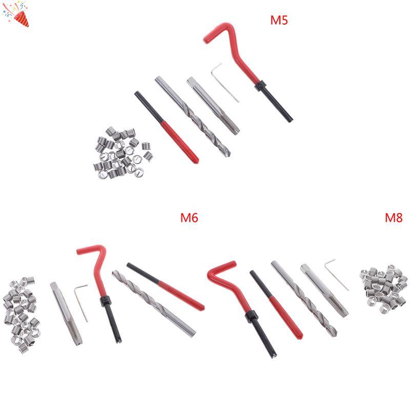 Agth Metric Thread Repair Insert Kit M5 M6 M8 Helicoil Pro Coil Tools Jelly