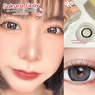 🔥คอนแทคเลนส์ ✨ขนาดบิ๊กอาย✨Sakura (Rozelens)