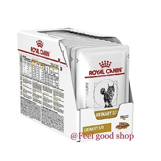 ((ยกกล่อง 85 g.X12 ซอง)) Royal canin Urinary S/O with Chicken pouch Exp.27/01/2027