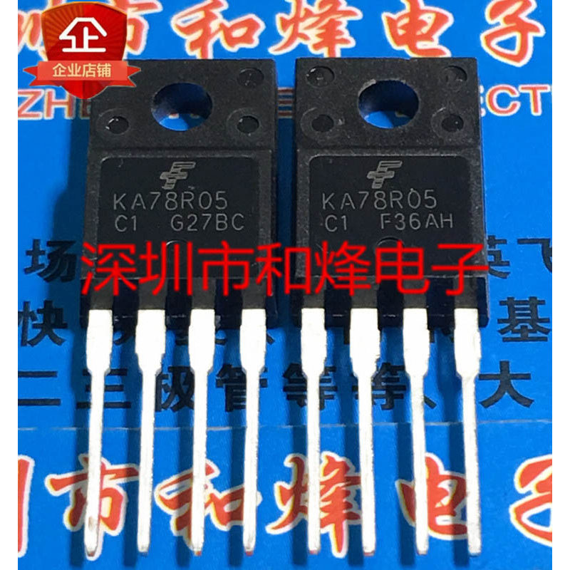 10 ชิ้น KA78R05TO-220F MOS Radio triode